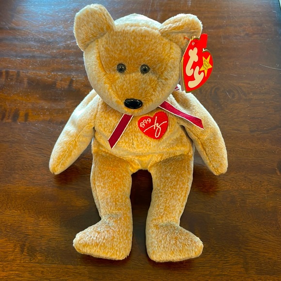 Ty Beanie Baby 1999 Signature Bear - Picture 2 of 4